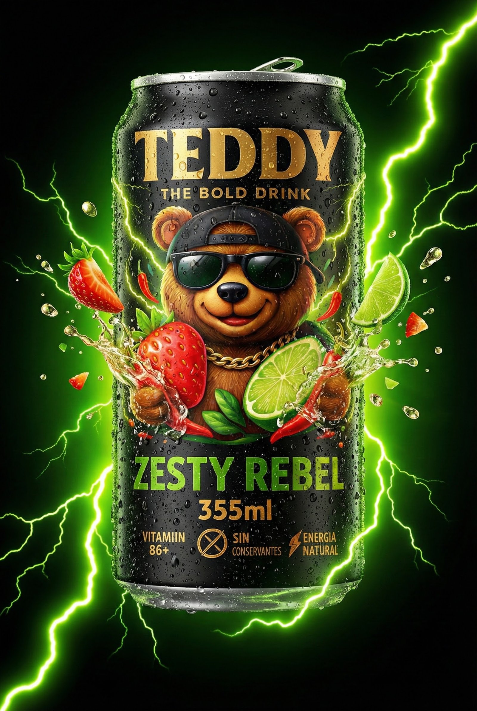 TEDDY Energy Can